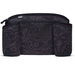Built Day Tripper Stroller Organizer Black Paisley Night Damask Great Condition